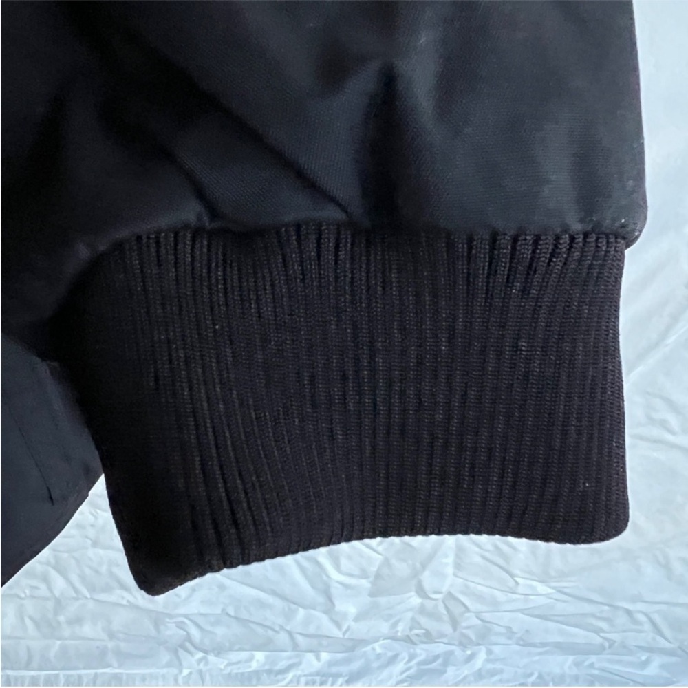 Eddie Bauer Down Waterproof Black Bomber Jacket XXXL - Picture 8 of 11